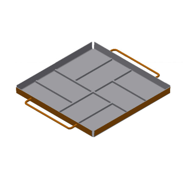 Molde Pastelón Ornamentado Ladrillo
