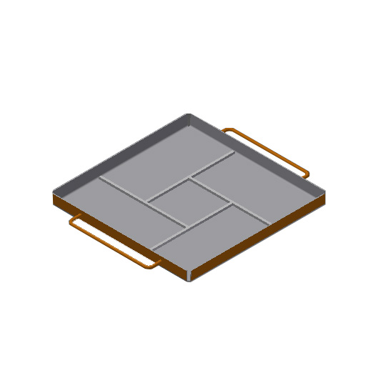 Molde Pastelón Ornamentado Bloque