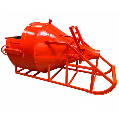 Capacho Concretero de Carga Horizontal