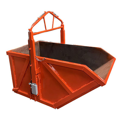 Contenedor de Escombros con Asa Abatible