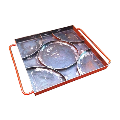 Molde Pastelón Ornamentado Circulos